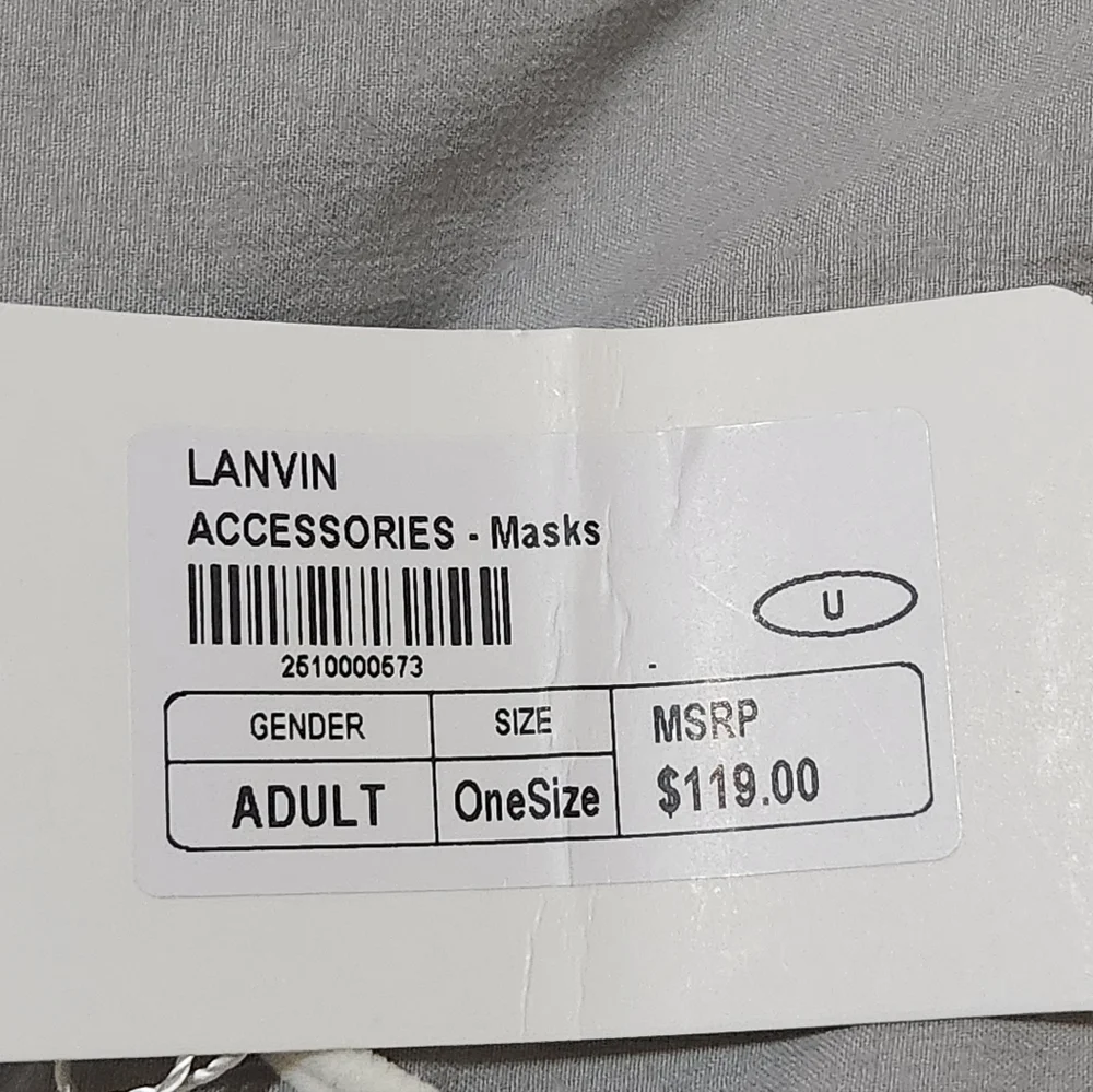 Lanvin new tags